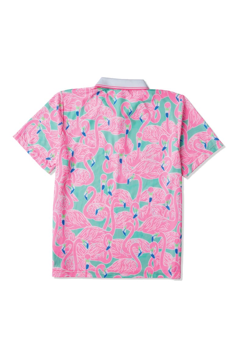 Buncha Mingos Performance Polo, Alternate, color, MINT GREEN