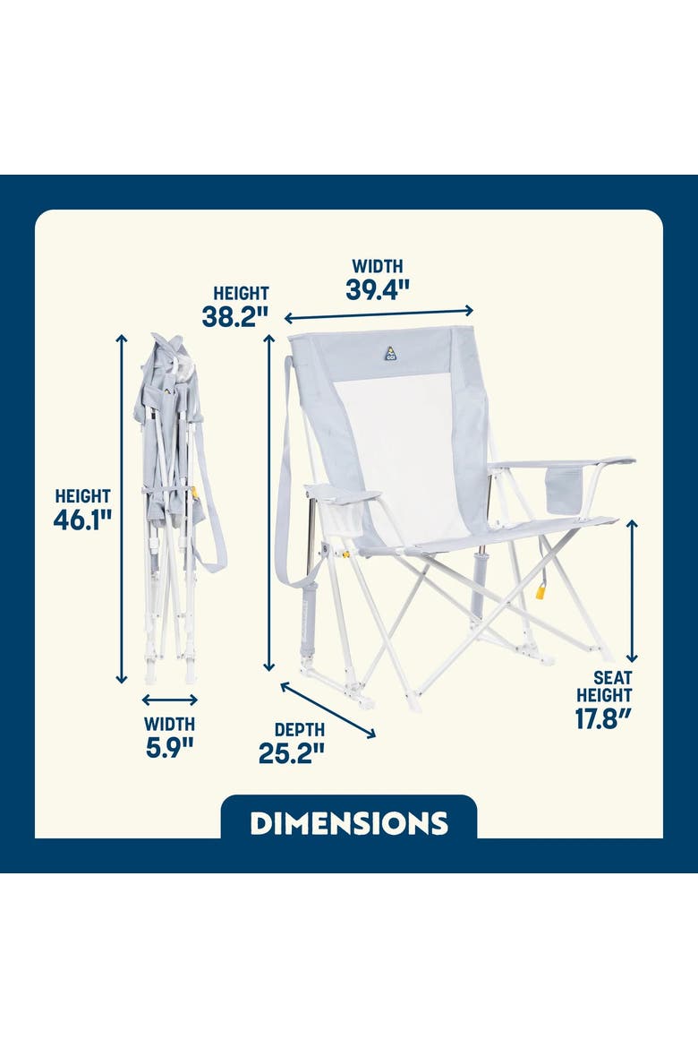 Comfort Pro Rocker XL, Alternate, color, Heathered Light Blue