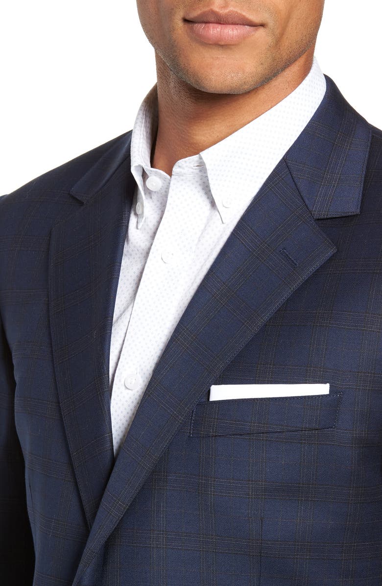 Bonobos Jetsetter Slim Fit Stretch Wool Blazer, Alternate, color,