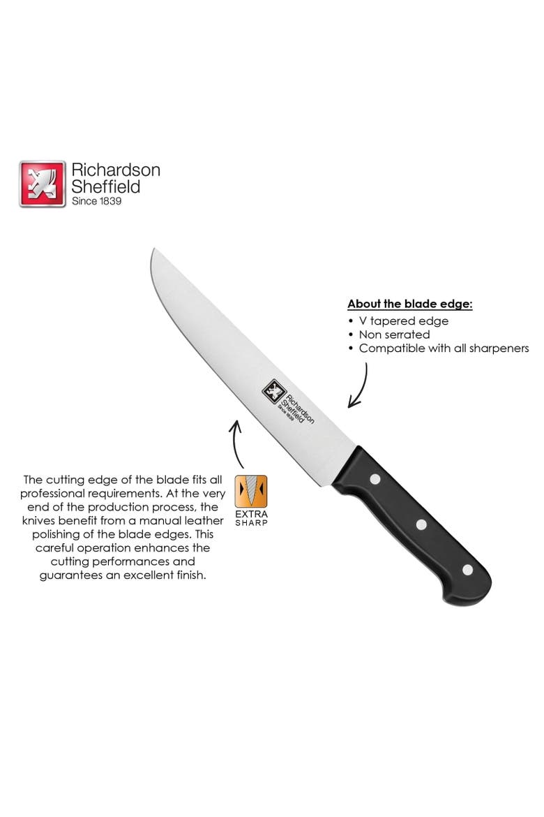 Universal 8-Inch Butcher Knife, Alternate, color, Silver