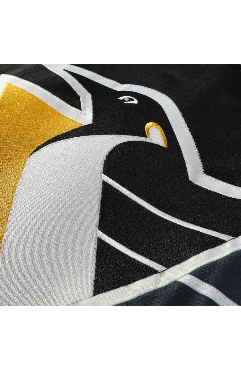 Mitchell & Ness Men's Mitchell & Ness Mario Lemieux Black Pittsburgh Penguins 1996/97 Blue Line 2.0 Jersey, Alternate, color, Black