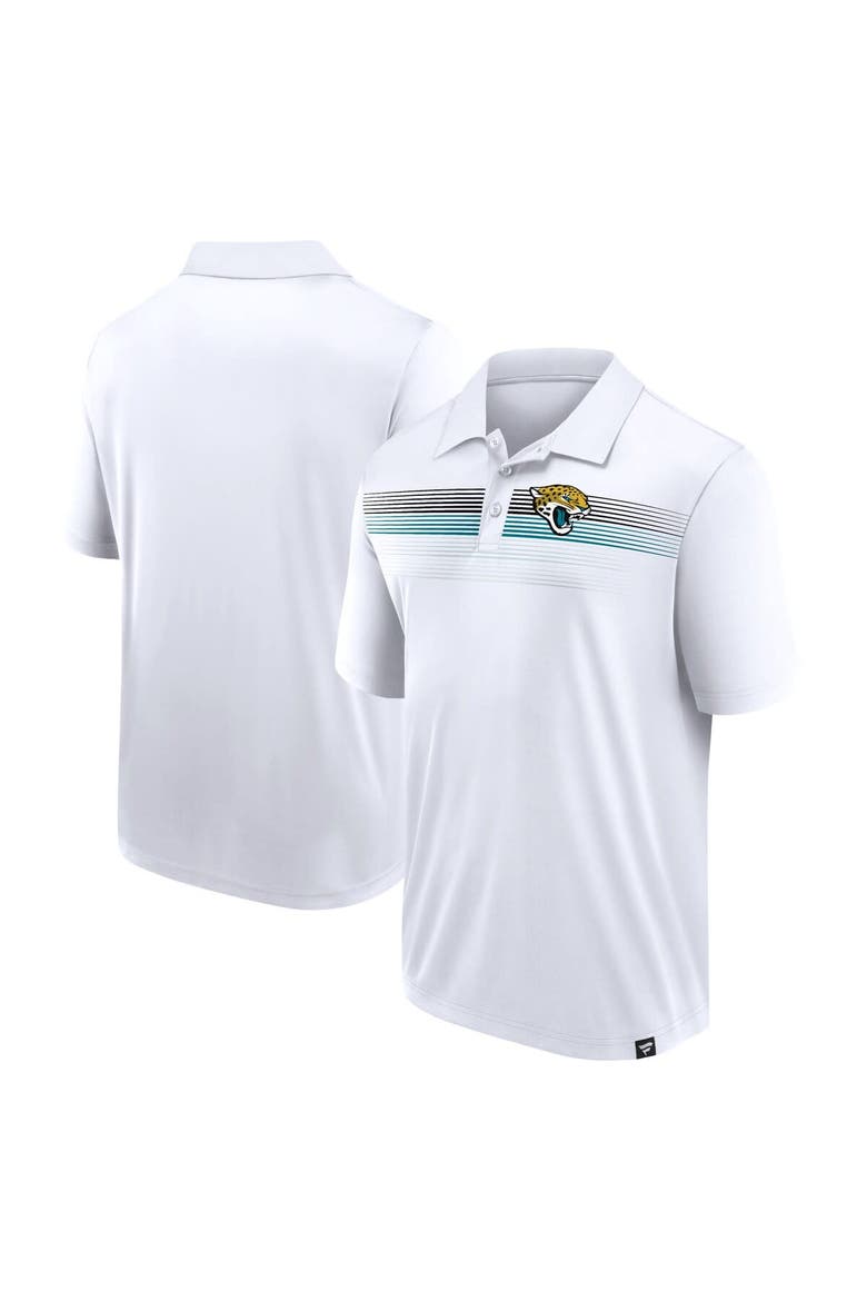Men's Fanatics Branded White Jacksonville Jaguars Victory For Us Interlock Polo, Main, color, White
