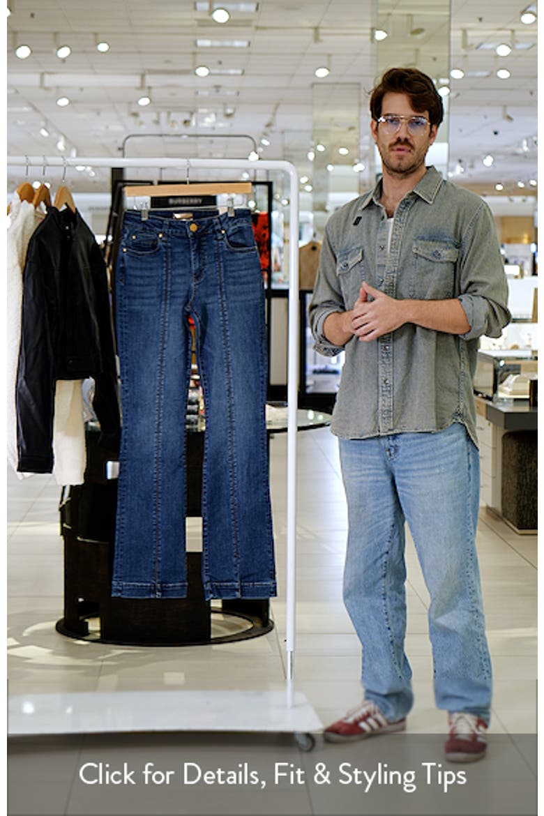Natalie Front Seam High Waist Bootcut Jeans video