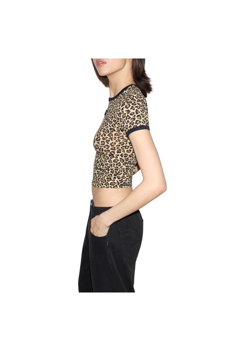 Box Star Tee, Alternate, color, Archive Cheetah Print