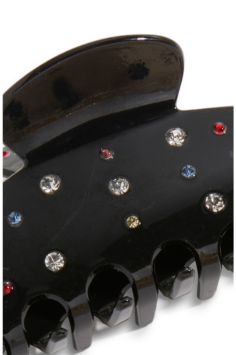 Confetti Assorted 2-Pack Claw Clips, Alternate, color, BLACK- WHITE