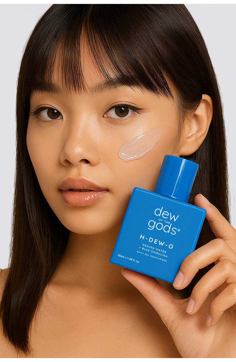 DEW OF THE GODS H-DEW-O Heaven Water + Blue Spirulina Daily Gel Moisturizer, Alternate, color, 