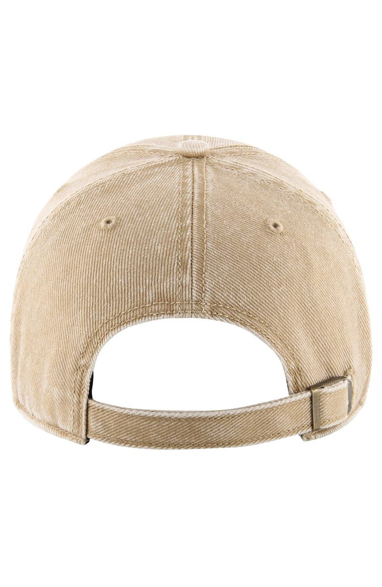 '47 Men's '47 Khaki Toronto Maple Leafs Earldor Clean Up Adjustable Hat, Alternate, color, Khaki