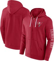 FANATICS Men's Fanatics Branded  Red Tampa Bay Buccaneers Offensive Lineup Hoodie Full-Zip Hoodie