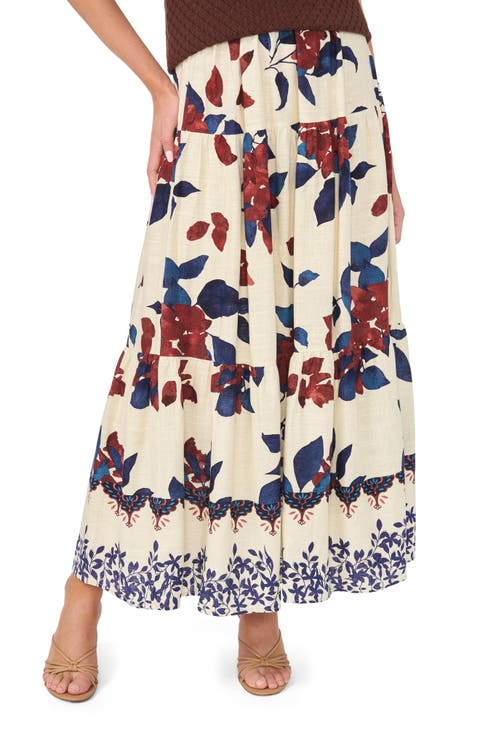 Tiered Maxi Skirt