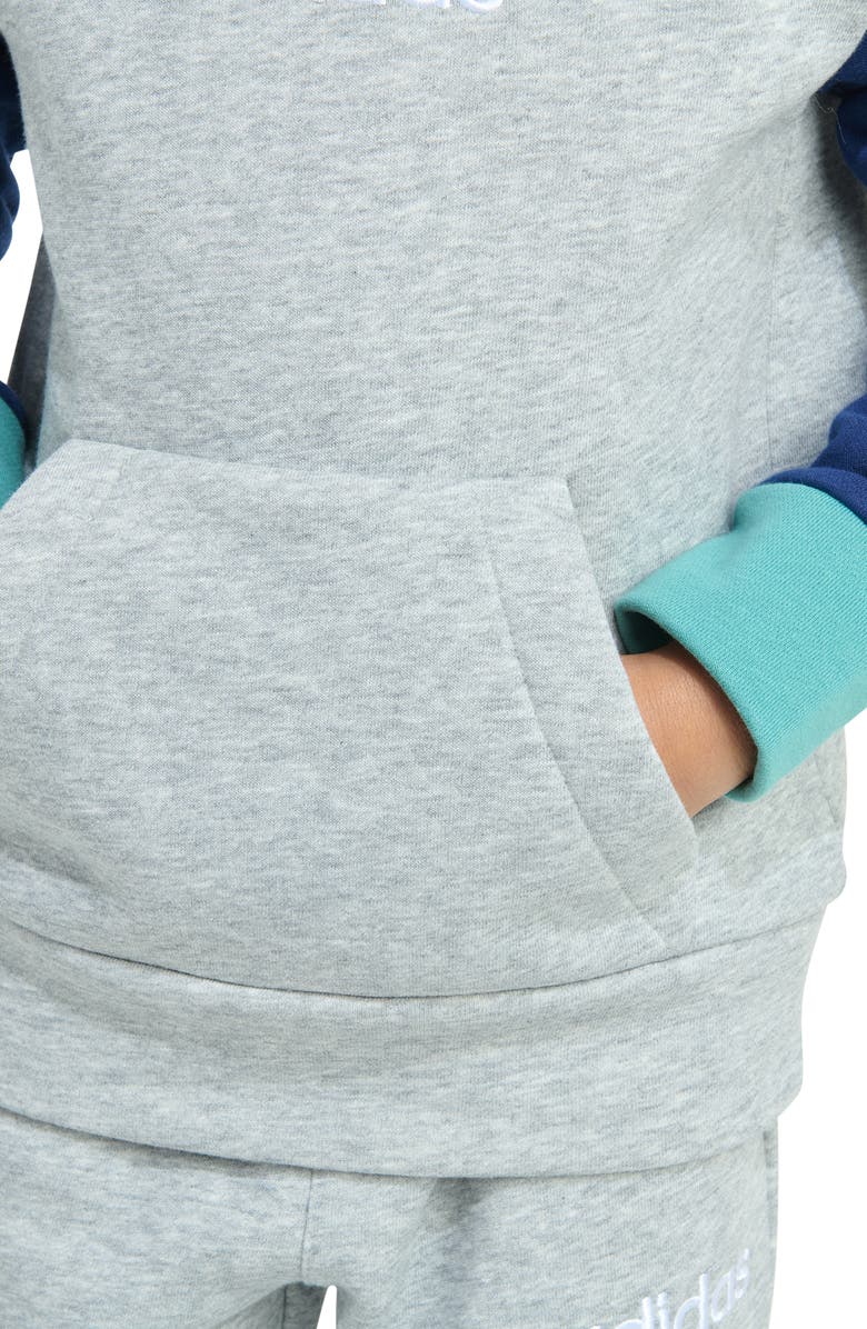 adidas Kids' Colorblock Hoodie & Joggers Set, Alternate, color,