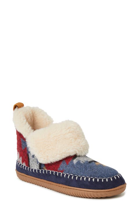 Moritz Faux Fur Slipper Bootie