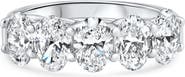 Bliss Diamond 3Ct Oval Shape Diamond Five Stone Wedding Ring 14k Gold Lab Grown