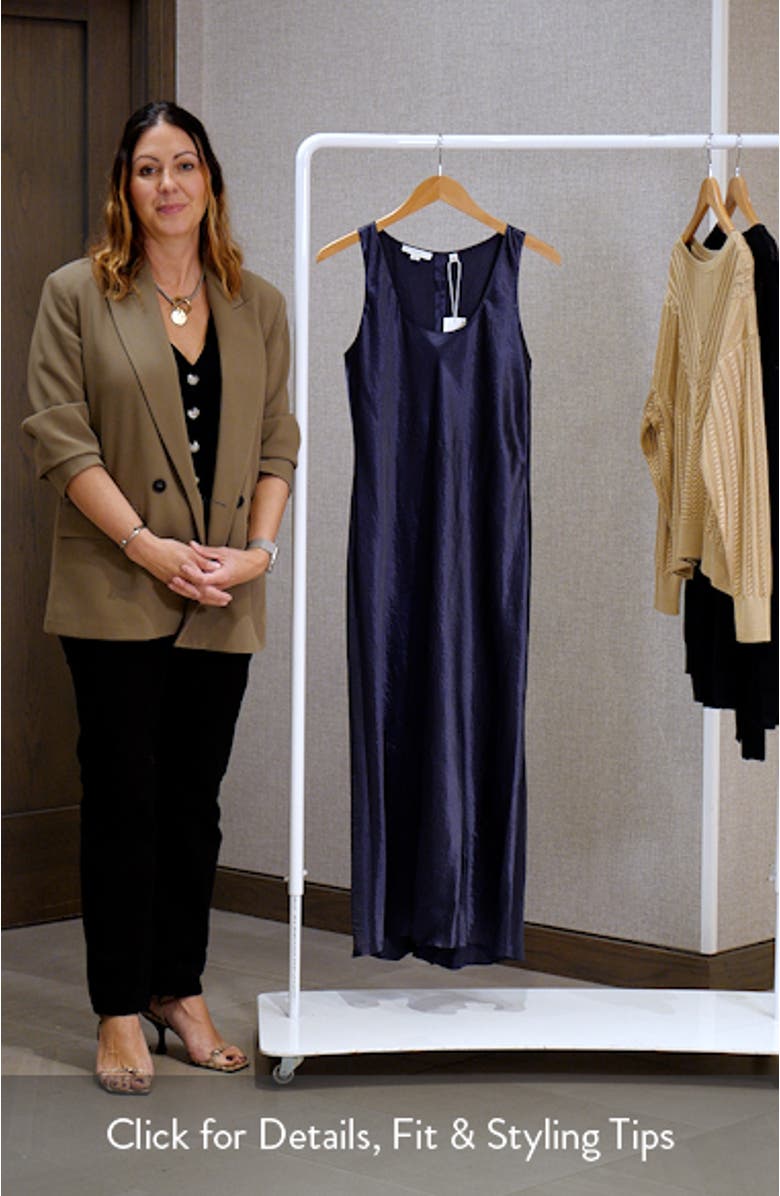 Bias Cut Satin Slipdress