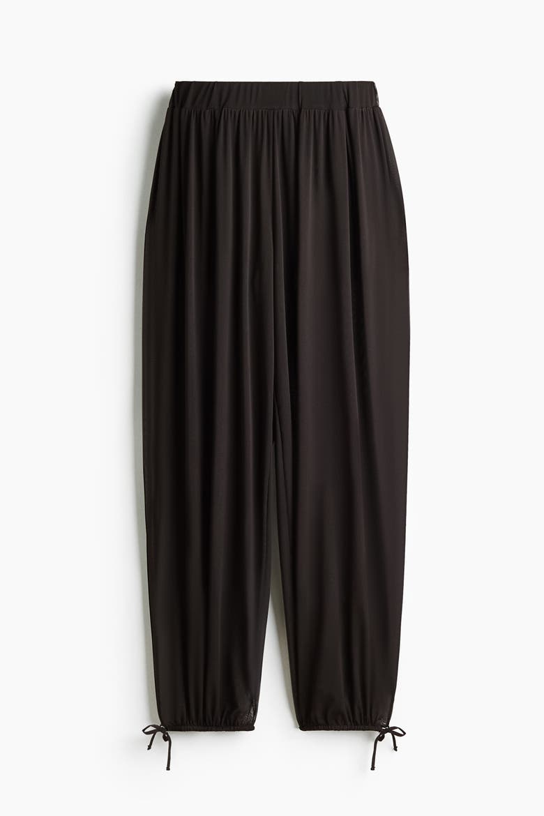 Mesh Balloon Trousers, Alternate, color, Dark brown