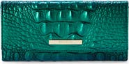 Brahmin Cordelia Croc Embossed Leather Wallet