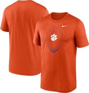 Nike Men's Nike Orange Clemson Tigers Primetime Legend Icon Performance T-Shirt