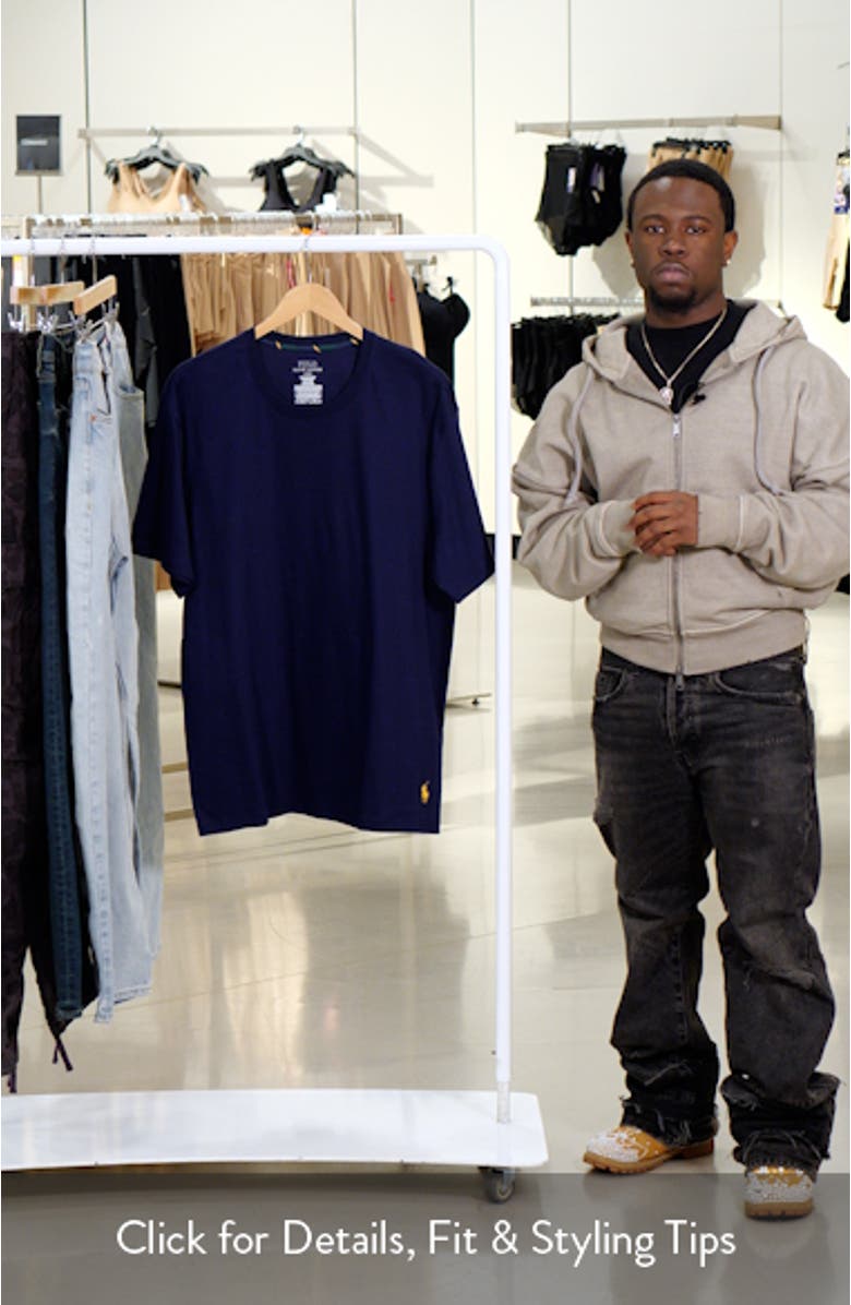 Mercerized Cotton Sleep T-Shirt, sales video thumbnail