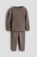 H&M 2-piece Wide-rib Cotton Set