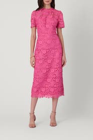 Shoshanna Floral Lace Vivienne Dress