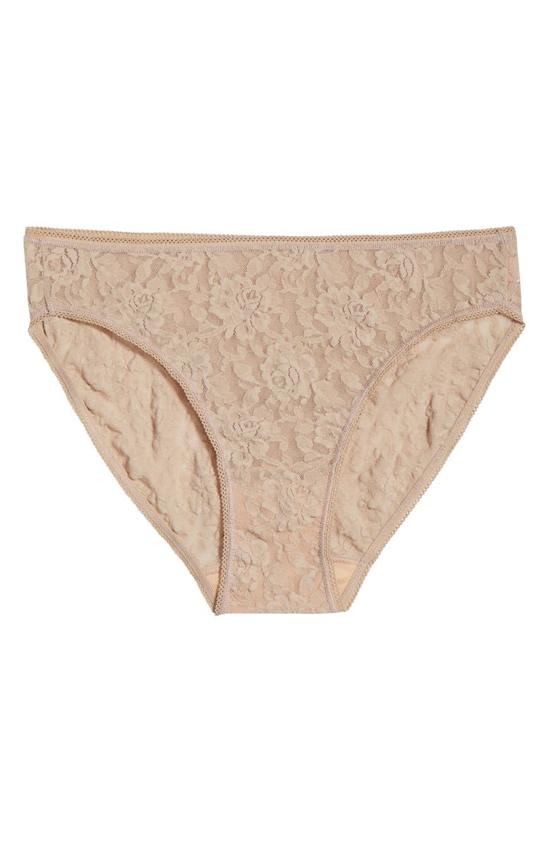 Hanky Panky Lace Bikini, Alternate, color, Chai
