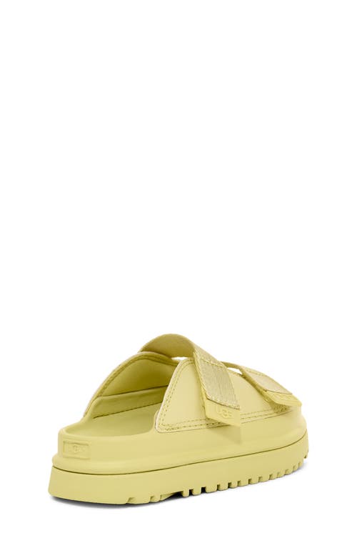 Ugg(r) Kids' Goldenglow Slide Sandal In Golden Apple