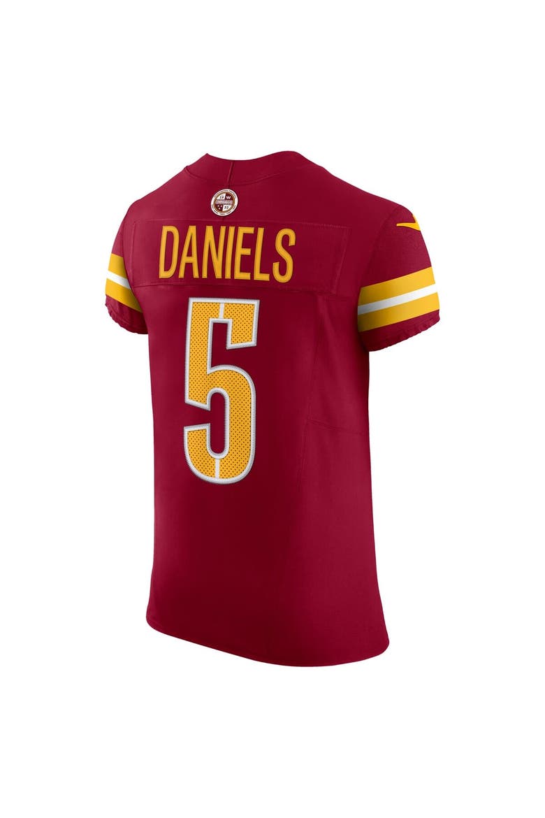 Men's Nike Jayden Daniels Burgundy Washington Commanders Team  Vapor F.U.S.E. Elite Jersey, Alternate, color, Burgundy