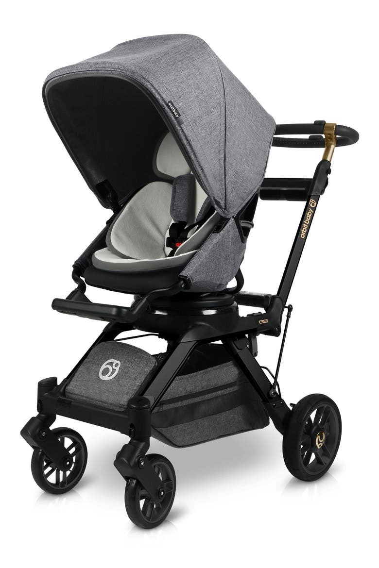 G5 Complete Stroller, Alternate, color, GREY/ BLACK LUXE