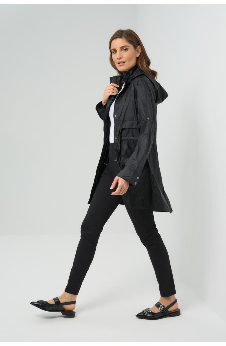 Anatomie Ramona Windbreaker Jacket, Alternate, color, Black