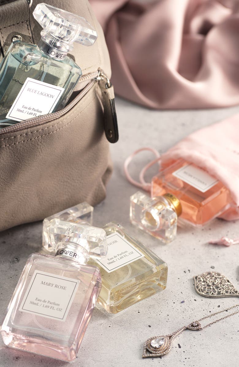 Lovery Floral Eau de Parfum 4-Piece Gift Set, Alternate, color, Ivory