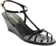 Prada Cage Wedge Sandal