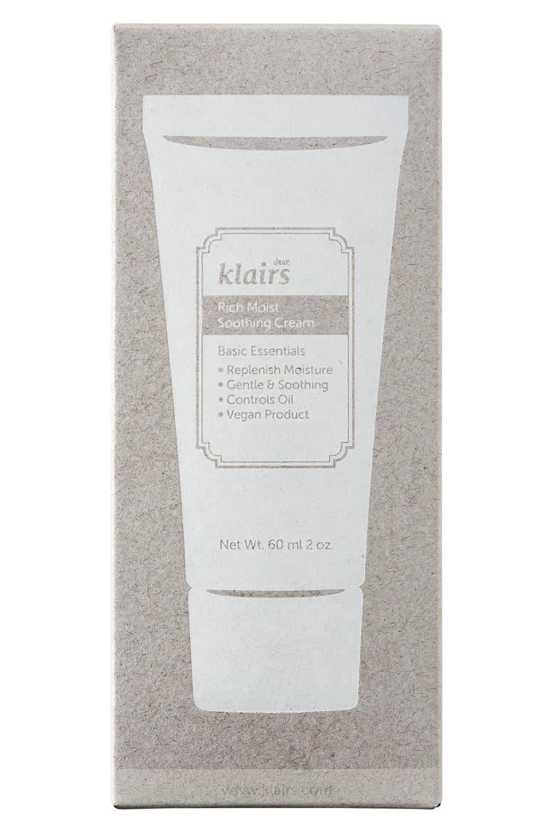 Dear, Klairs Rich Moist Soothing Cream, Alternate, color, NO COLOR