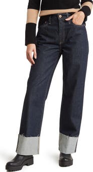 AG Tomas Cuff Baggy Straight Leg Jeans