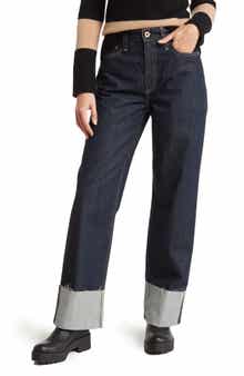 AG Tomas Cuff Baggy Straight Leg Jeans