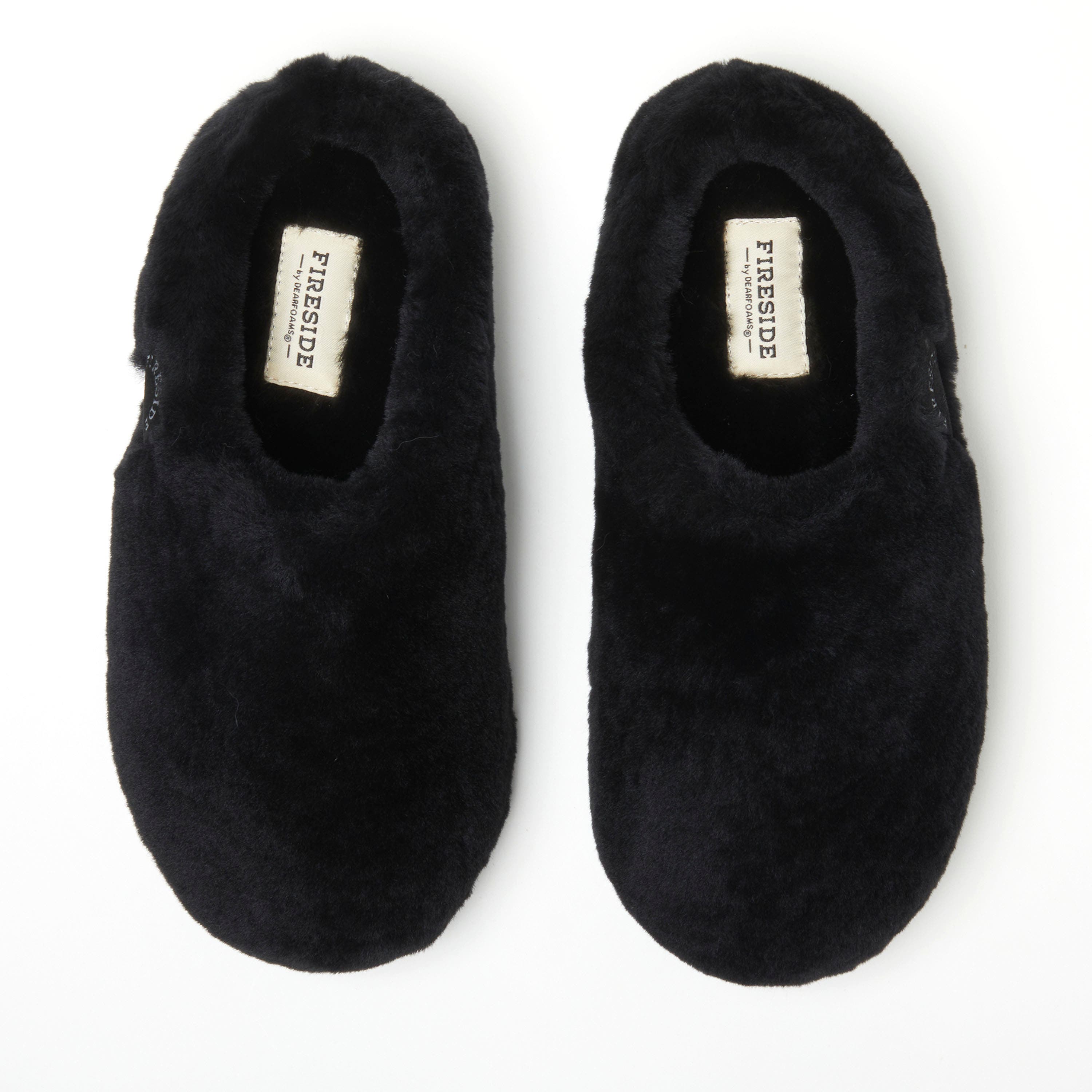 DEARFOAMS Fireside Maryboro Genuine Shearling Platform Fuzzy Clog Slipper, Alternate, color, 