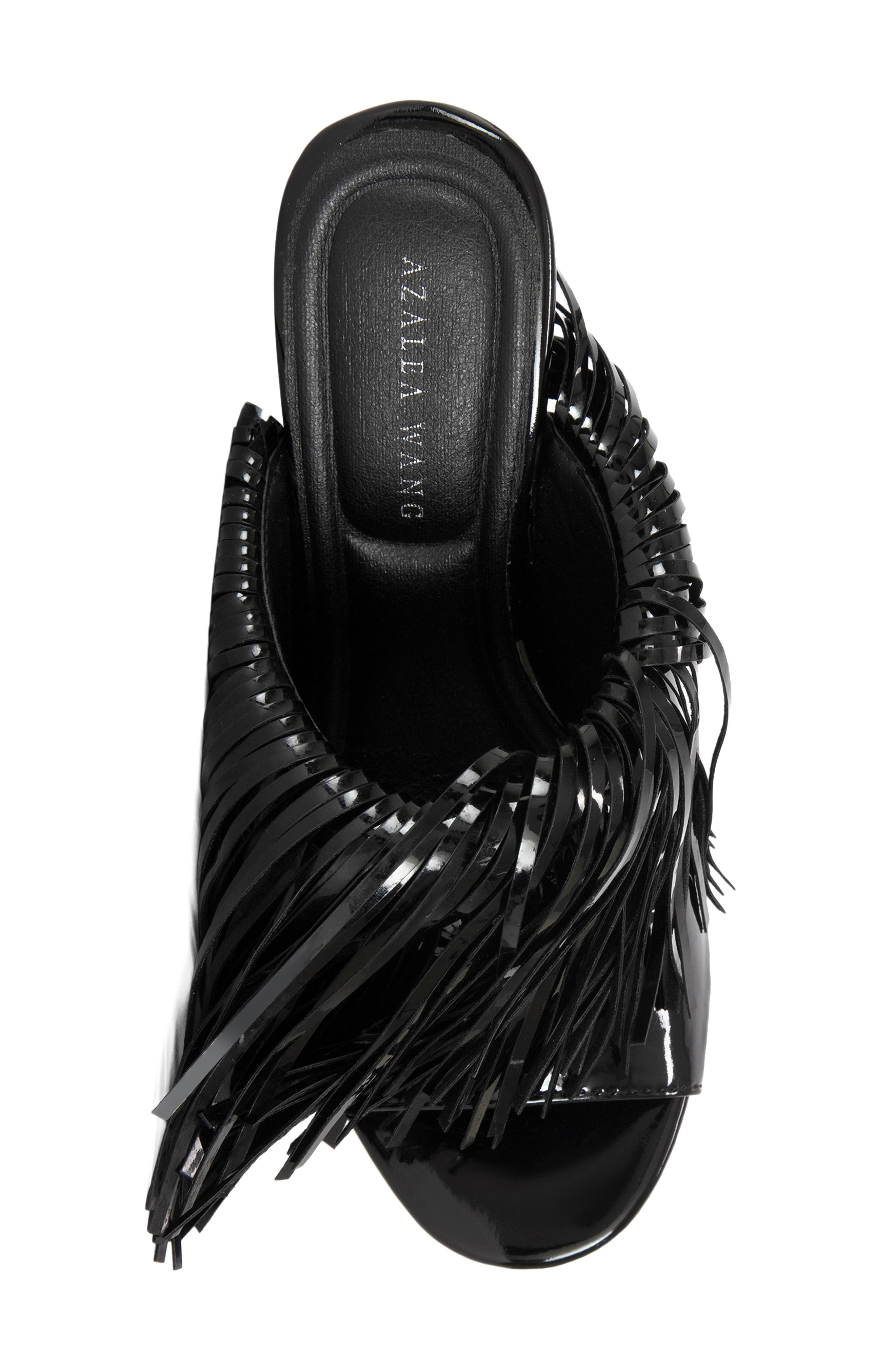 AZALEA WANG Vailyn Fringe Sandal, Alternate, color, 