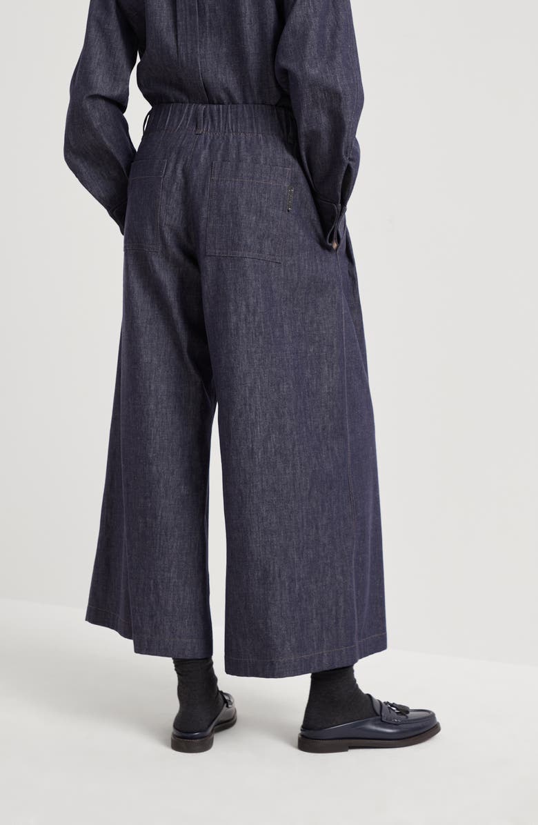 Brunello Cucinelli Wide Pleated trousers, Alternate, color, 