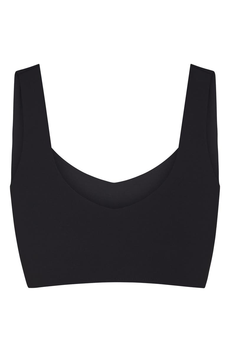 SKIMS Naked Wireless Plunge Longline Bra, Alternate, color,