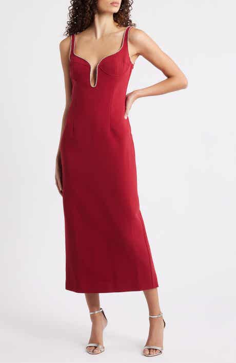 Bardot Brooklyn Diamante Sleeveless Sheath Dress