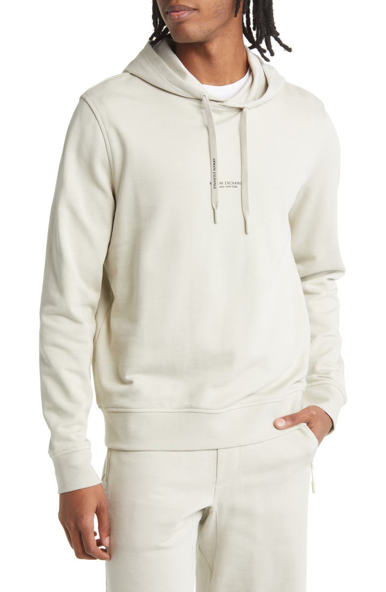 Armani Exchange Milano New York Graphic Hoodie, Main, color, 