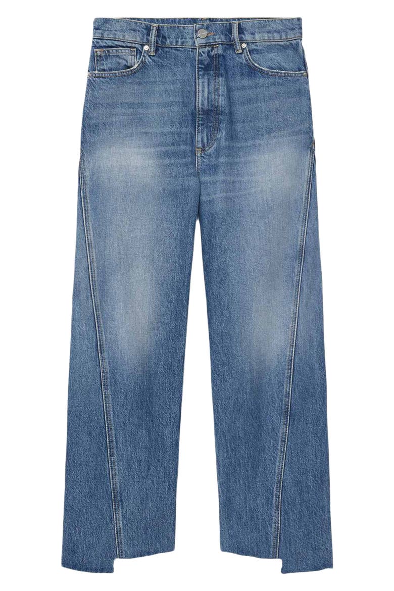 Fox High Waist Wide Leg Jeans, Alternate, color, VINTAGE INDIGO