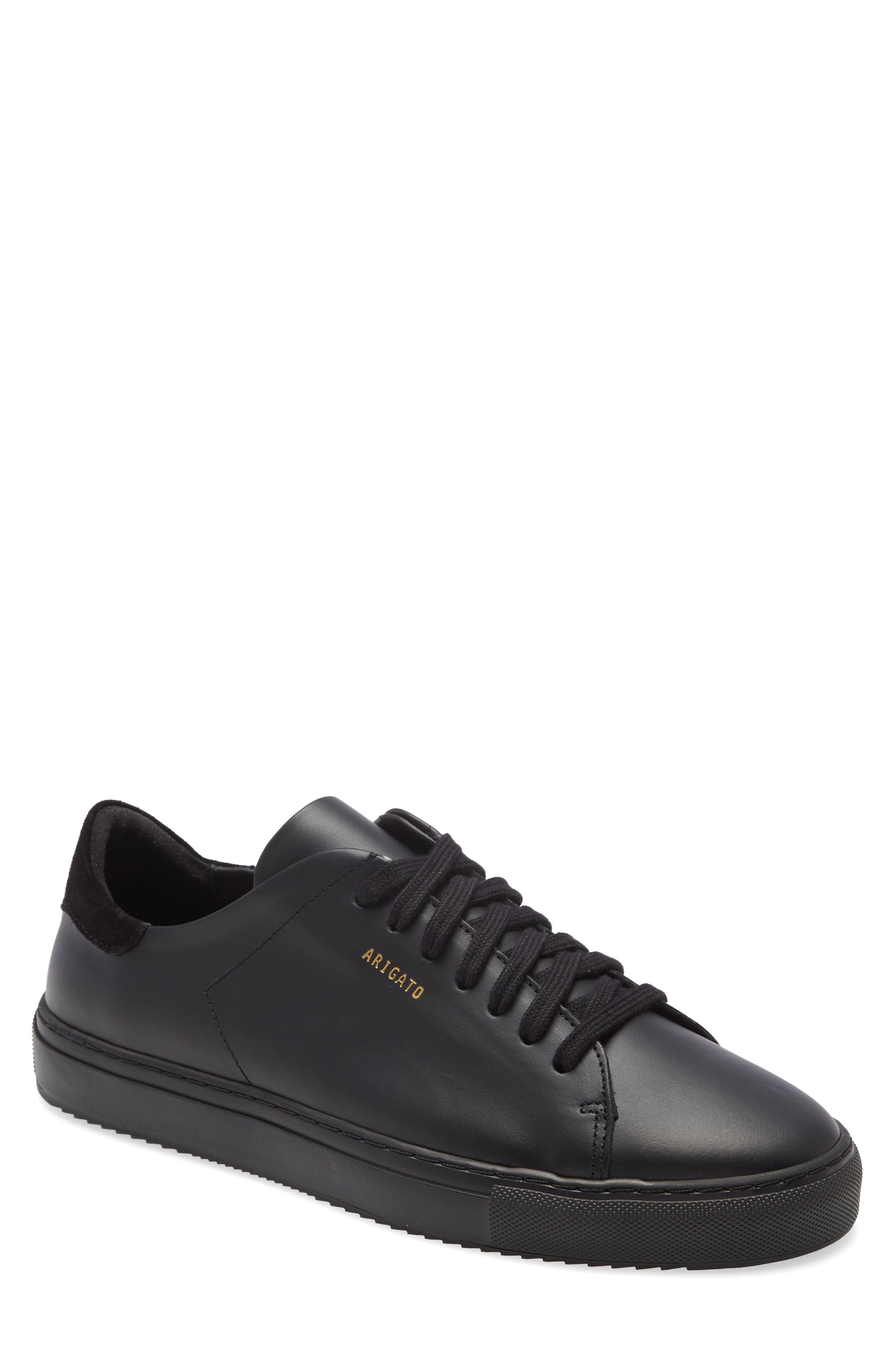 Clean 90 Sneaker, Main, color, BLACK/ BLACK LEATHER