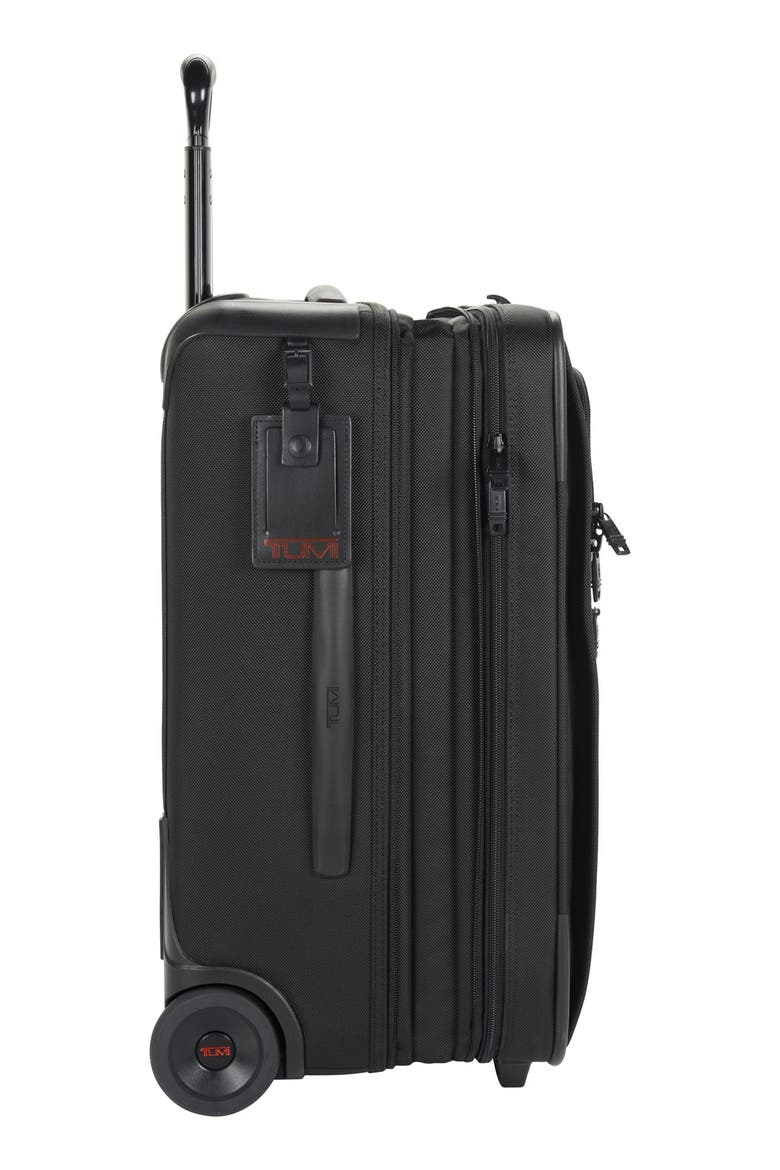 Alpha 2 22-Inch International Carry-On, Alternate, color, BLACK