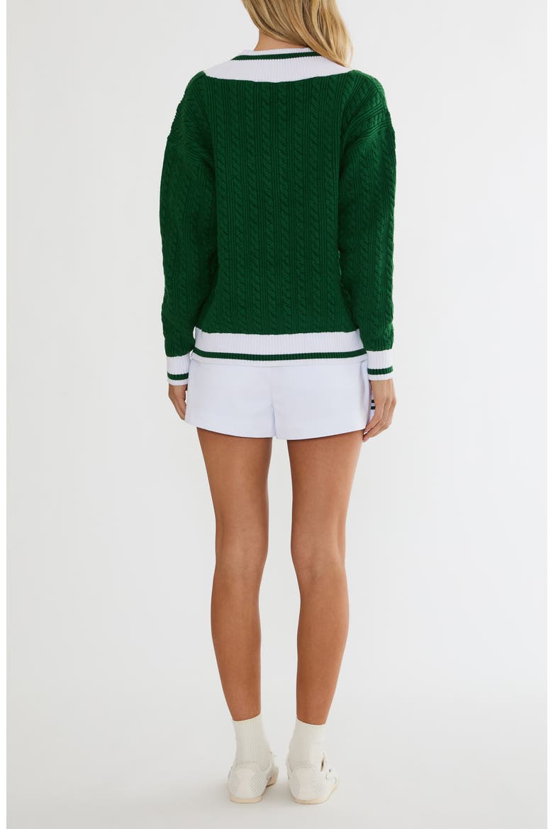 Montana Cable Stitch Sweater, Alternate, color, PUTTING GREEN