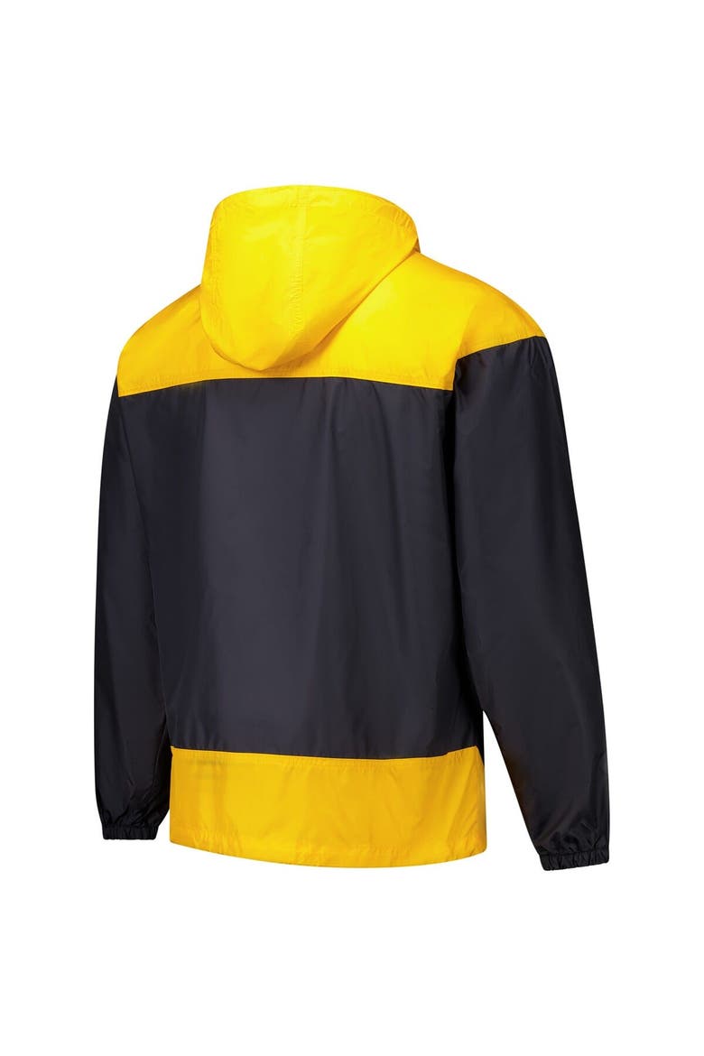 Men's Columbia Black Iowa Hawkeyes Flash Challenger II Omni-Shade Full-Zip Windbreaker Jacket, Alternate, color, Black