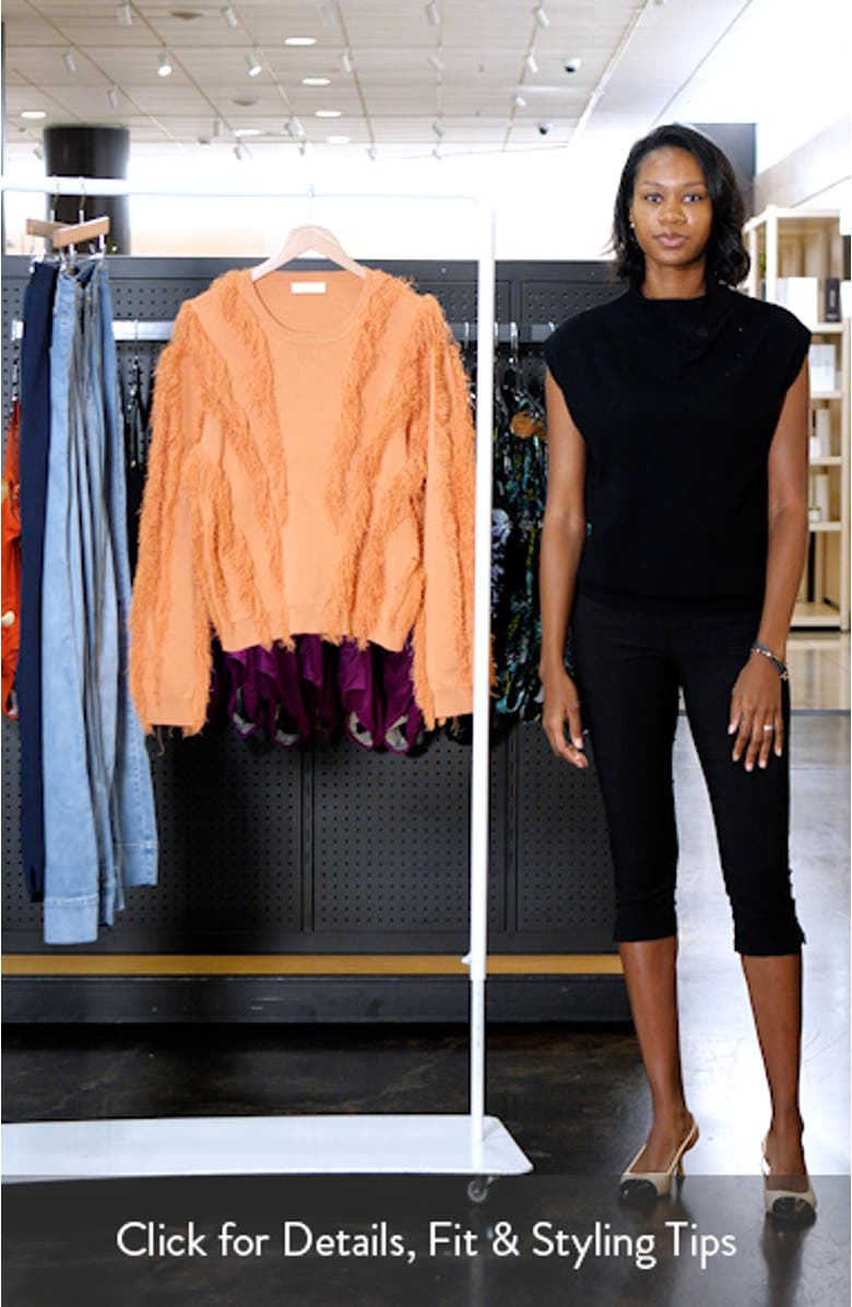 Aubree Fringed Sweater, sales video thumbnail