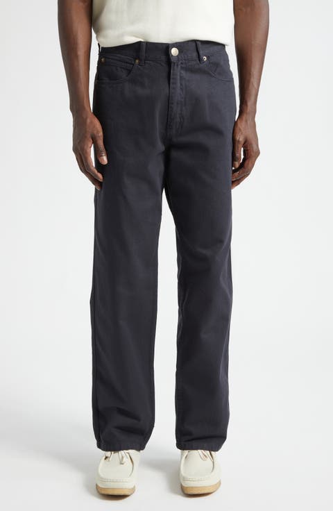 Coarse Denim Trousers