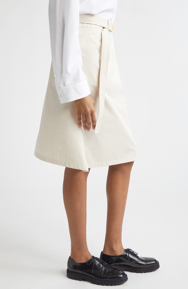 RIER Cotton Utility Skirt, Alternate, color, Ivory