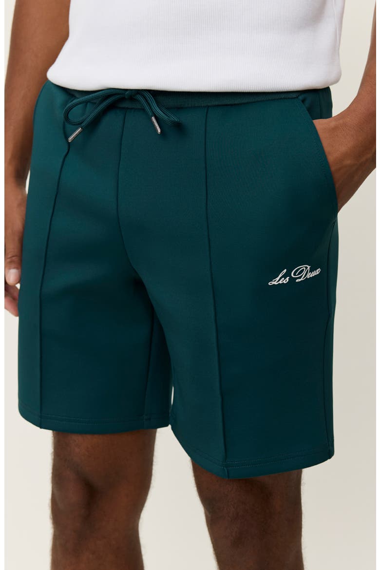 Ballier Crew Track Shorts, Alternate, color, SEA MOSS GREEN