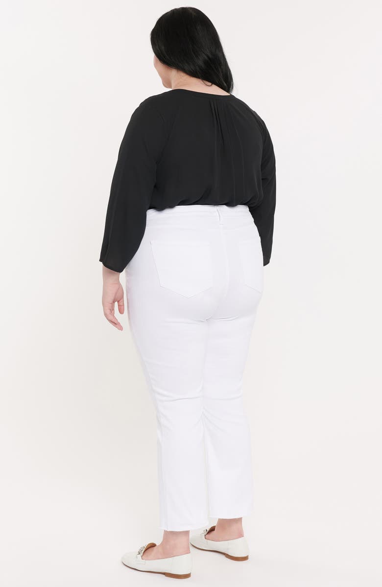 NYDJ Slim Ankle Bootcut Jeans, Alternate, color, Optic White