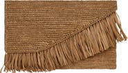 Vitamin A® Paloma Raffia Clutch